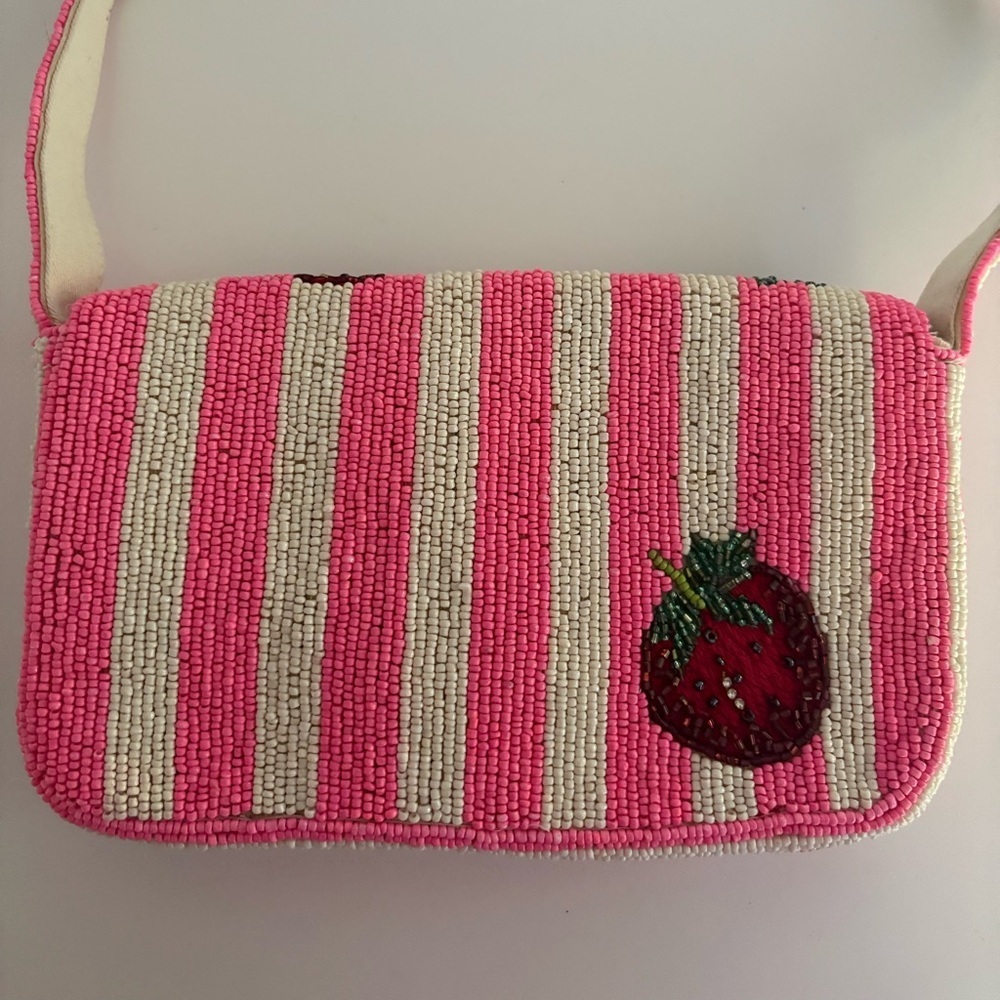 NWOT Anthropologie The Fiona Beaded Bag - Picture 9 of 14